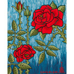 Stages of the Rose Acrylic on Canvas