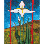 Gnostic Truth: The Iris Acrylic on Canvas